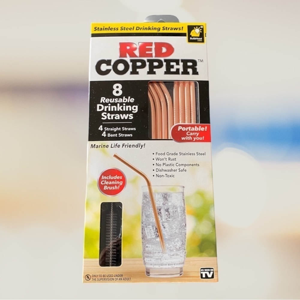 Reusable drinking straws new